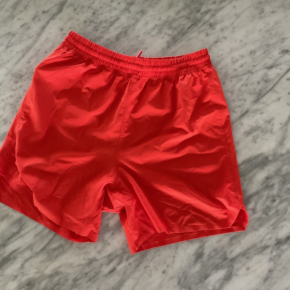 All in Motion Orange Lined Active Shorts Target